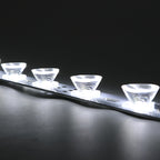 high output LED backlighting bar for large format commercial display