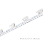 high output LED light bar installed inside aluminum frame light box – 4400lm illumination