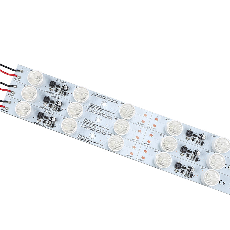 18W 585mm LED lightbox bars with 9 optical LEDs