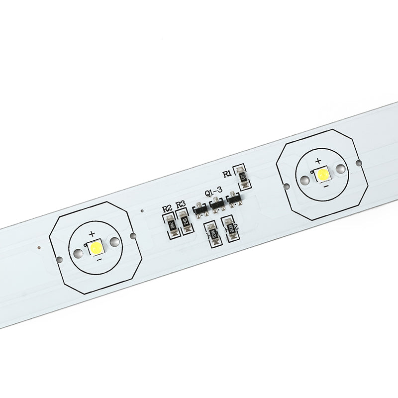 Side illumination LED module installed inside slim light box frame