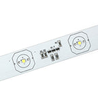 Side illumination LED module installed inside slim light box frame
