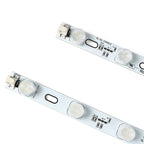 Edge-lit LED bar showing 10x60 degree beam angle for light box illumination