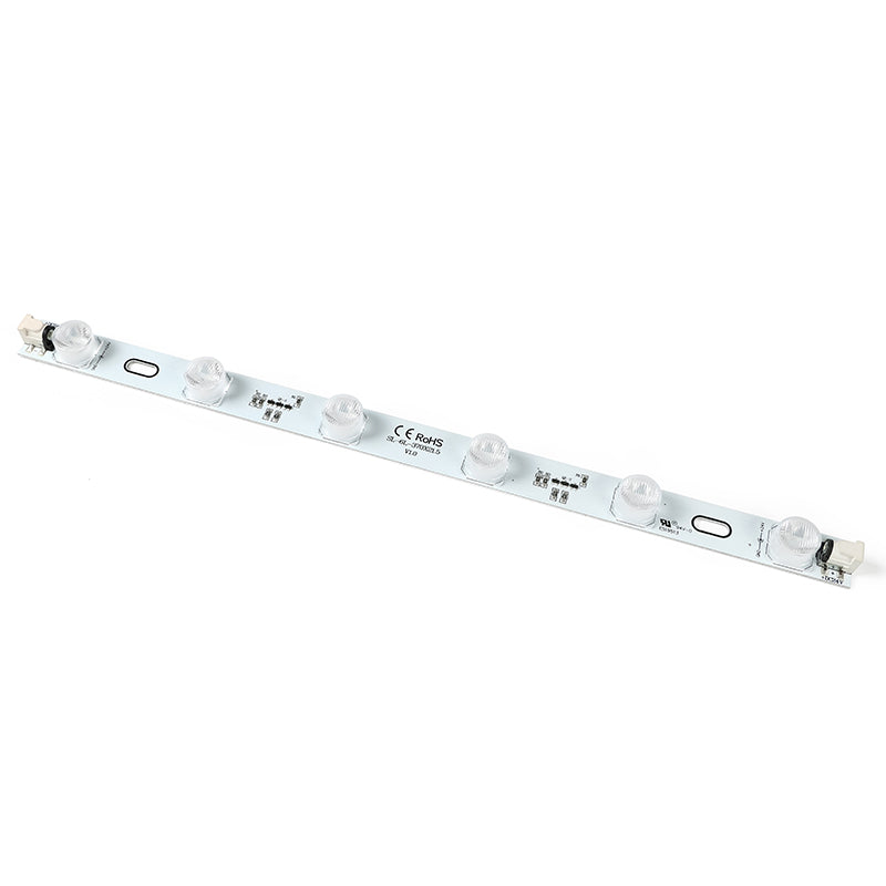 LED edge lighting module for SEG fabric display and exhibition light box