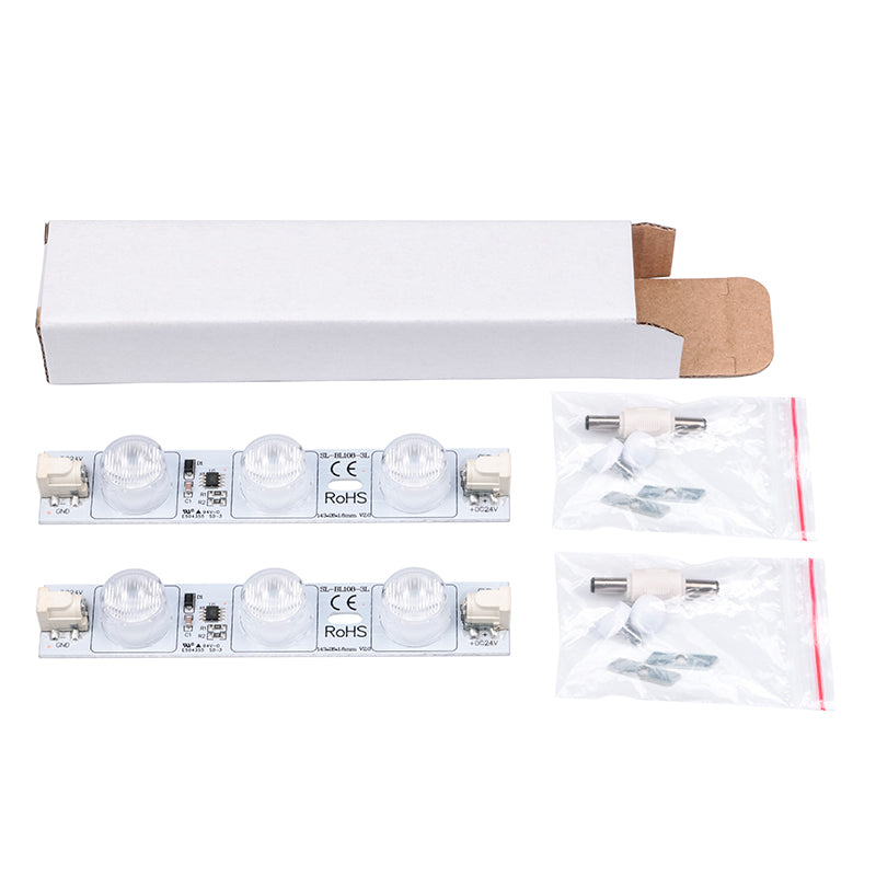 modular LED backlight bar packaging and mounting accessories