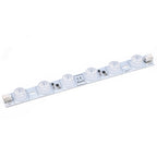 DC plug LED backlight module installed inside advertising light box frame