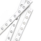 Edge mounted LED module for lightbox frame – top view