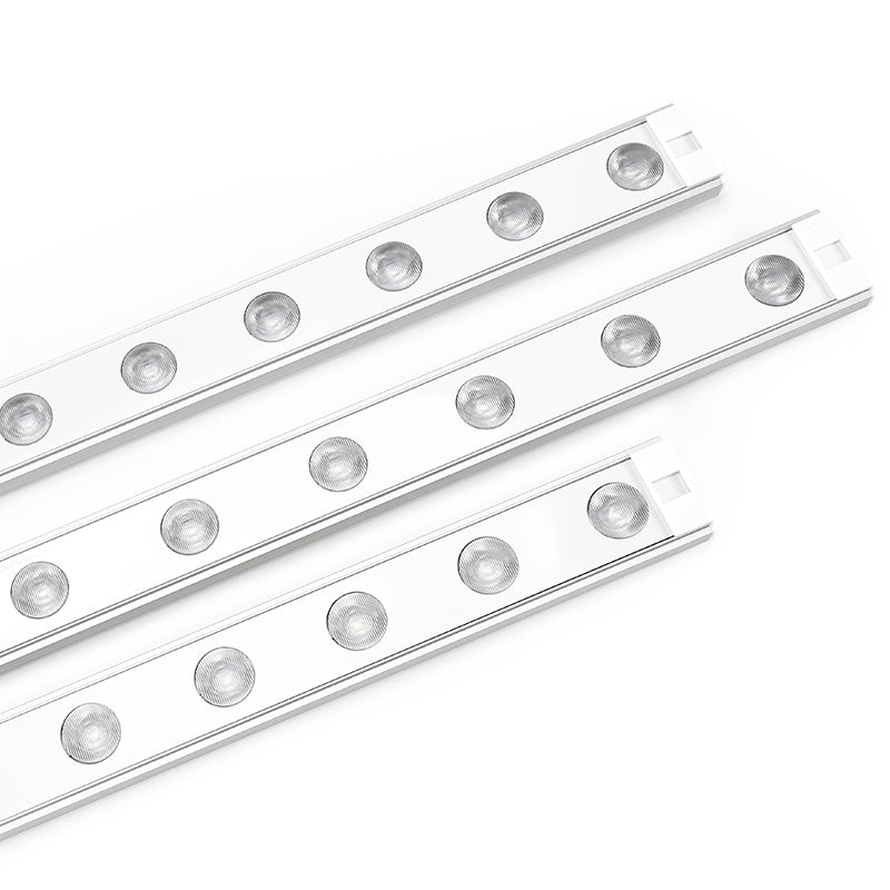 Aluminum housing LED module – LED chip detail close-up