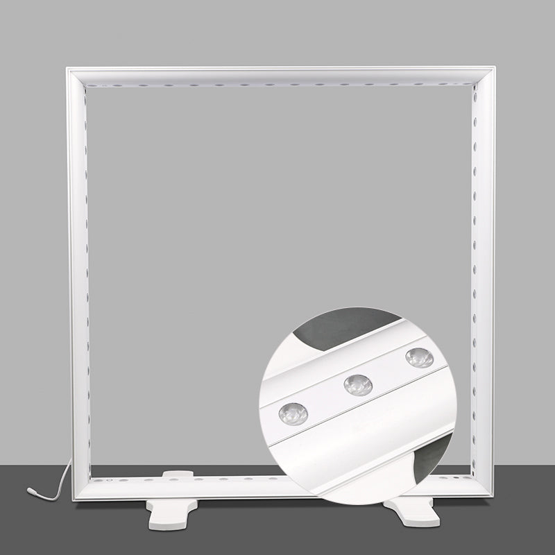 Extruded aluminum LED module for lightbox perimeter lighting