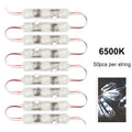 BM201 6500K cool white LED module for light box backlighting, 160-degree wide-angle lens, IP67 waterproof, DC12V