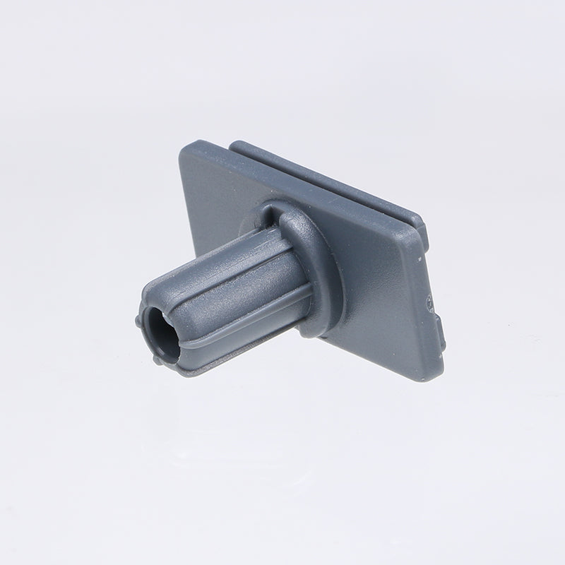Banner stand light connector close-up detail