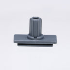 T-slot sliding base of banner stand light mount adapter