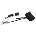 Clamp mount exhibition lighting kit with adjustable aluminum bracket