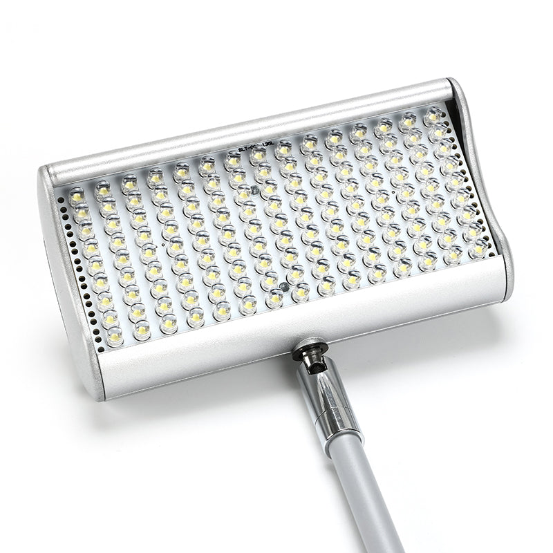 Wide rectangular lamp head of DIP LED exhibition spotlight for uniform graphic illumination