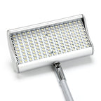 Wide rectangular lamp head of DIP LED exhibition spotlight for uniform graphic illumination
