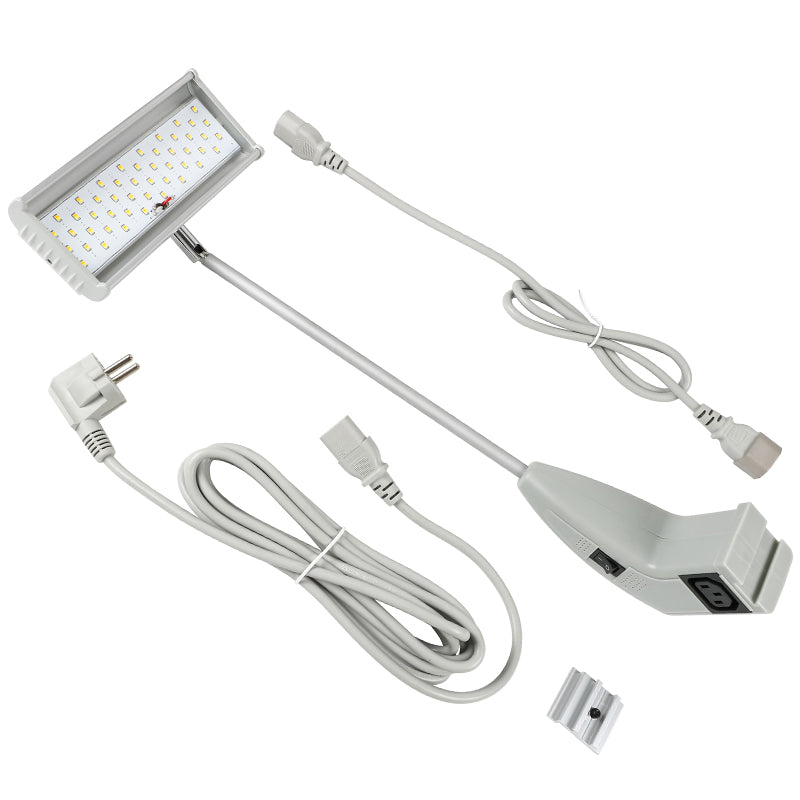25W dual color temperature LED display arm light trade show booth