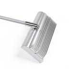 21W exhibition booth LED arm light with 120° wide beam angle – clamp mount installation