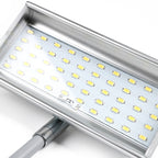 21W exhibition LED flood light plug type options – US, EU, UK, AU plug variants available