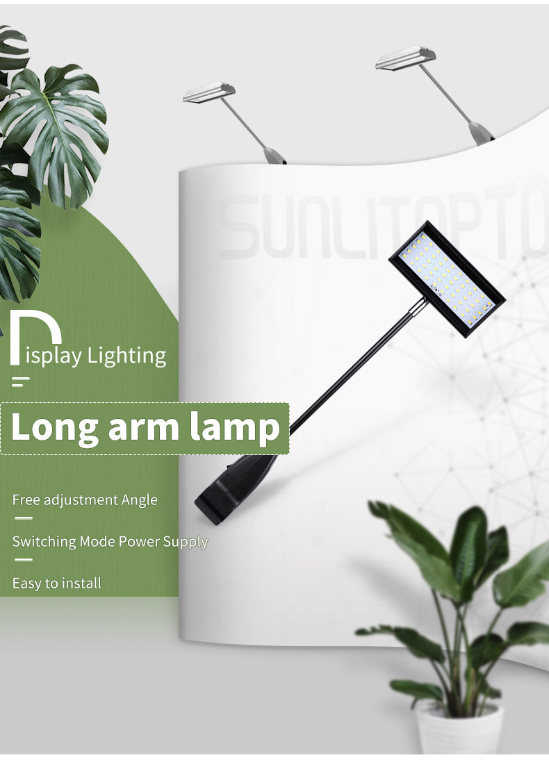 21W verbindbare LED-Messearmleuchte – 2100lm, 3-Pin Daisy Chain, AC85-265V