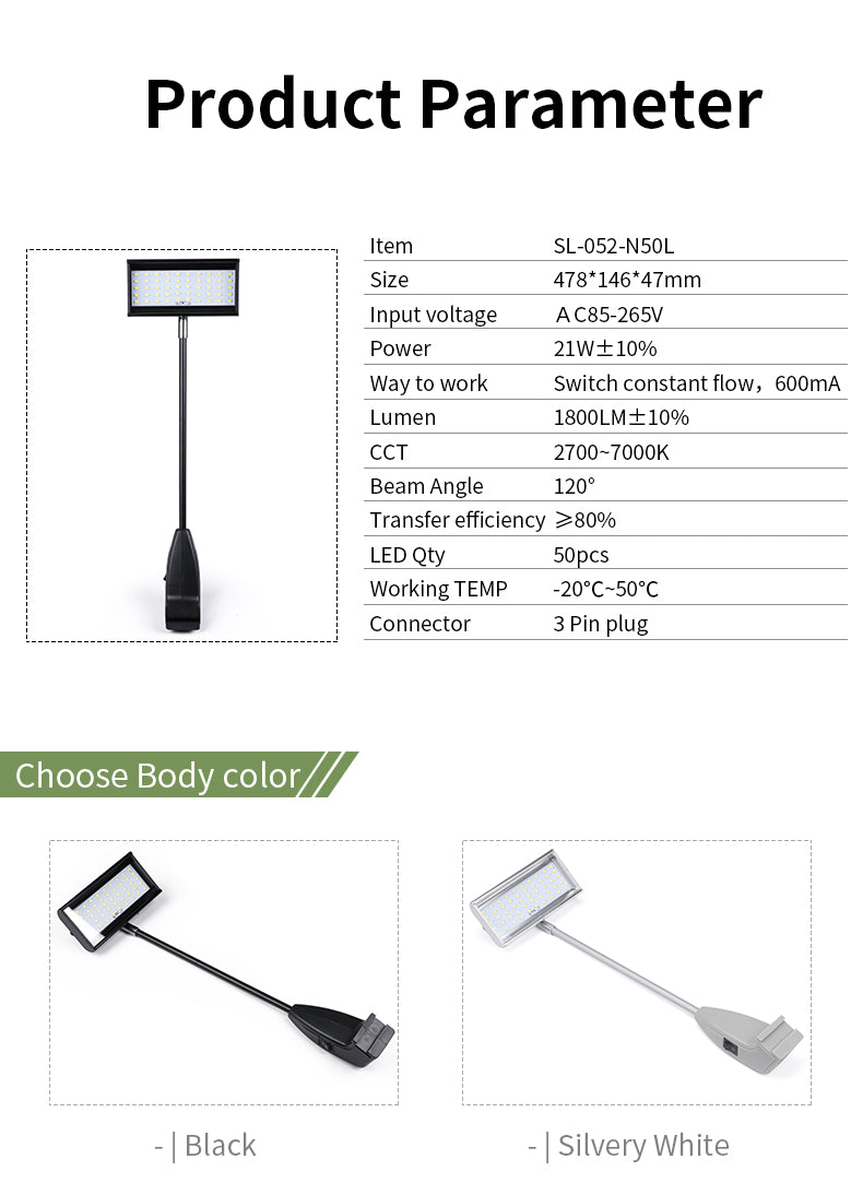 3000K warm white mode on SL-052-N50L creating premium ambiance for luxury brand booth