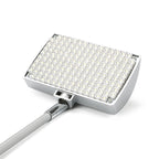 high density LED array display spotlight head front view