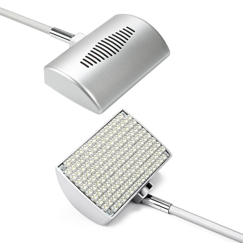 aluminum housing LED graphic panel spotlight side view