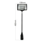 High-output halogen exhibition light for trade show backdrops