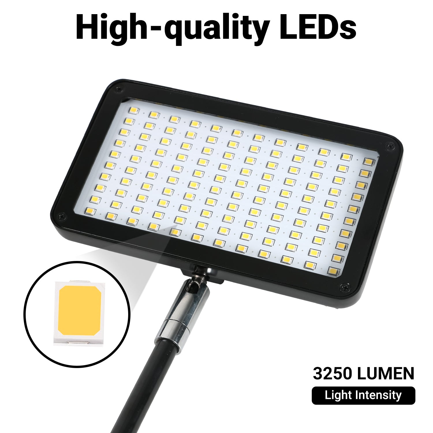 25W LED spotlight black clamp mount exhibition booth CRI90