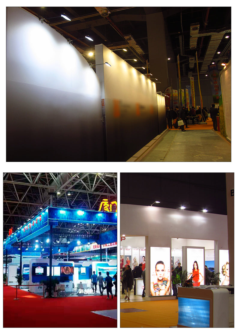 LED accent flood light application – trade show booth product spotlight