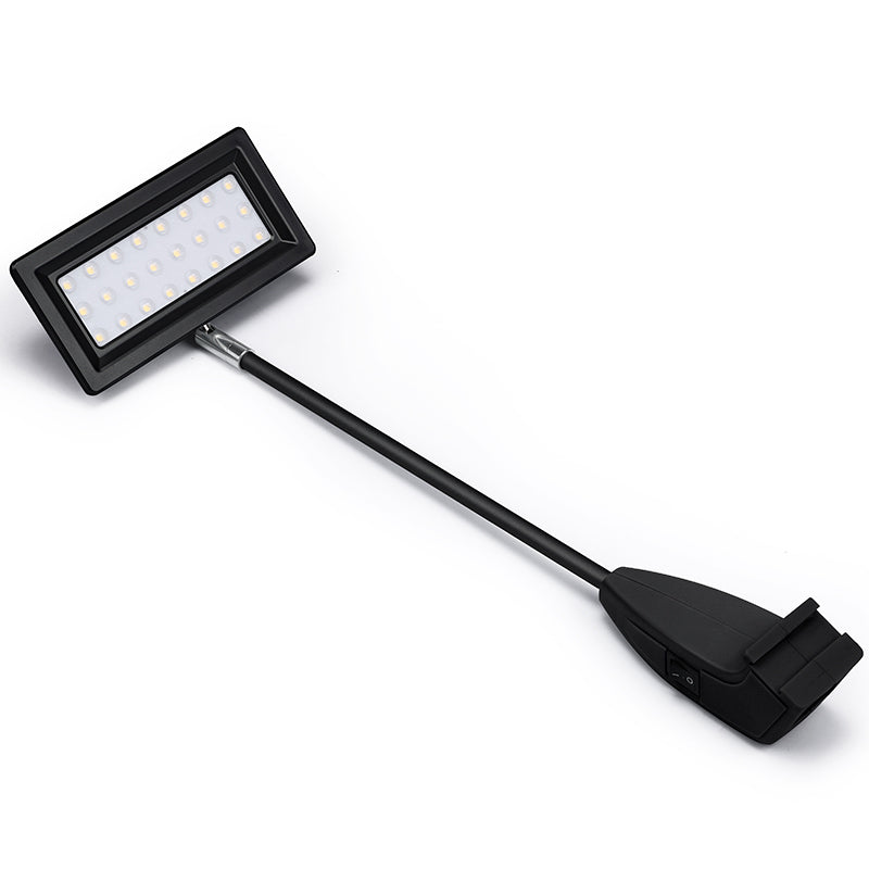 21W Linkable Arm Light Silver with Clamp