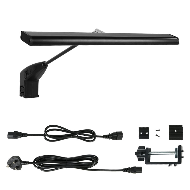 Luminaria LED de brazo de 25W con triple CCT para ferias y exposiciones – Interruptor de 3 colores, CRI90+, listado UL/ETL