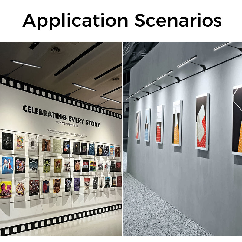 25W Tri-CCT LED-Messeleuchtenarm für Messe- und Ausstellungsbeleuchtung – 3-Farben-Schalter, CRI90+, UL/ETL-gelistet
